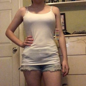 Never used White tank top